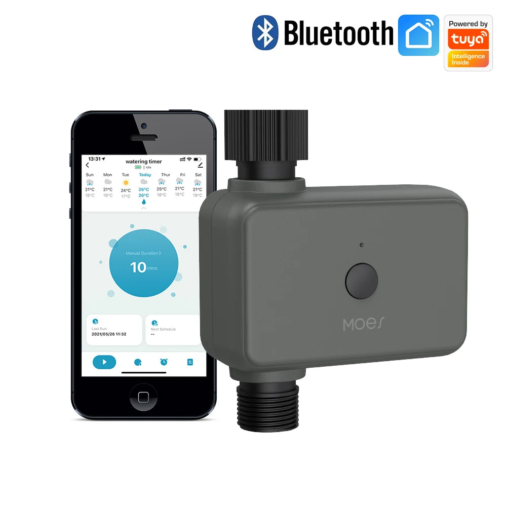 Bluetooth Smart Garden Watering Timers, Automatic Programmable Watering Timer