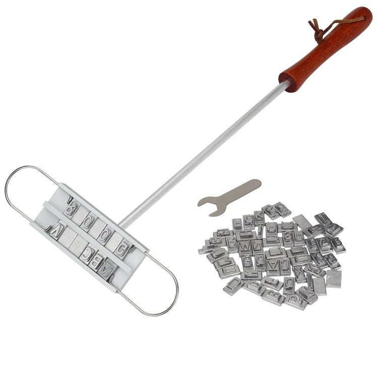 BBQ Meat Label Stamping Tool with Changeable Letters,