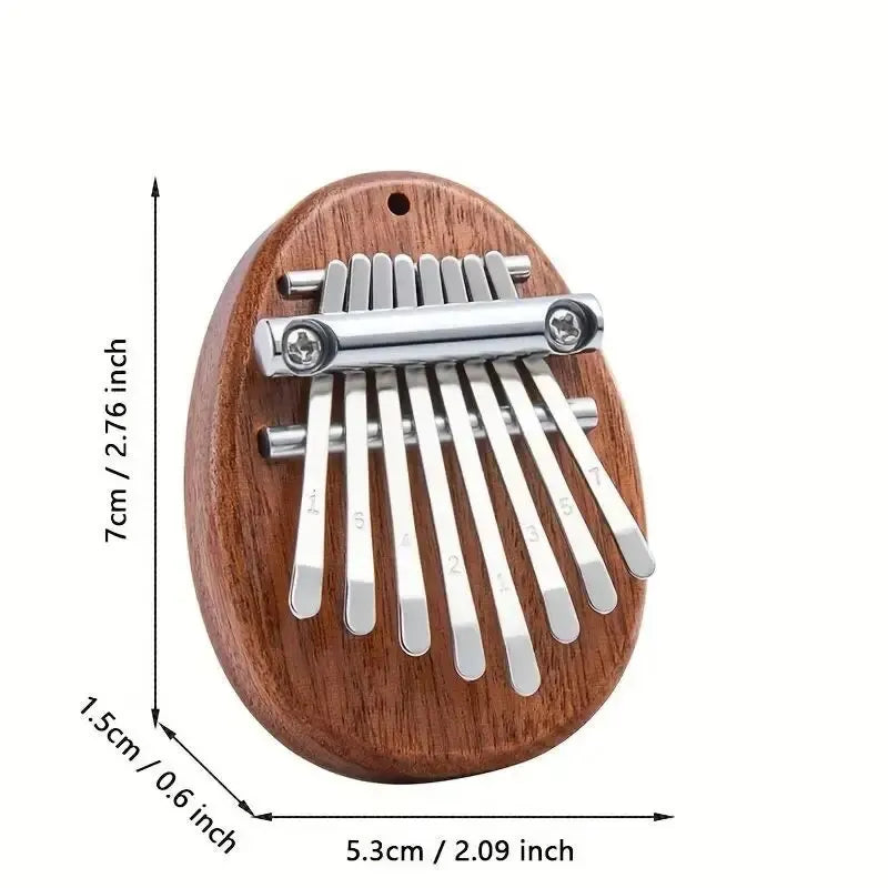 High Quality 8 Keys Wooden Mini Musical Marimba Piano