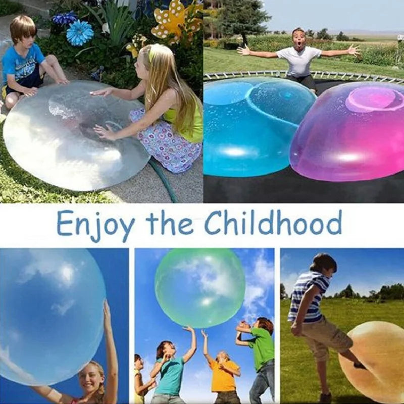 50cm Soft Inflatable Water Bubble Ball Toy for Kids