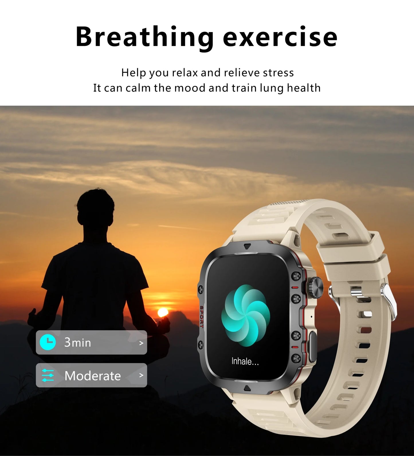 GPS Heart Rate Watch Waterproof