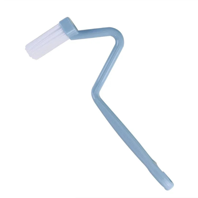 S-shaped toilet cleaning brush