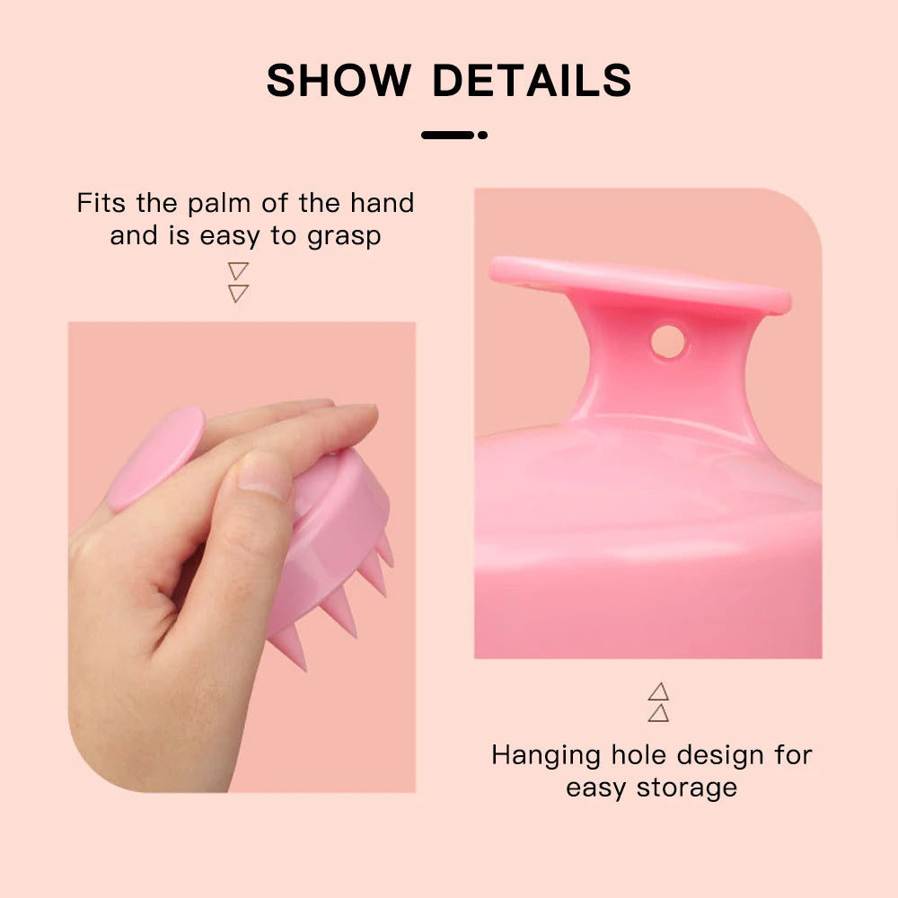 Silicone Scalp Massager Comb