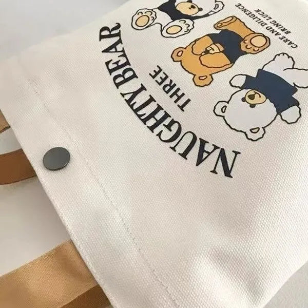 Stylish Women's Cartoon Canvas Bags