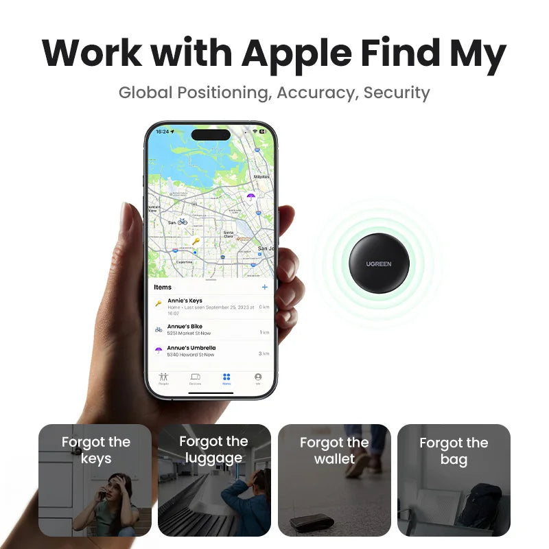 Find My Key Bluetooth GPS Tracker for Earphones and Luggage iOS App