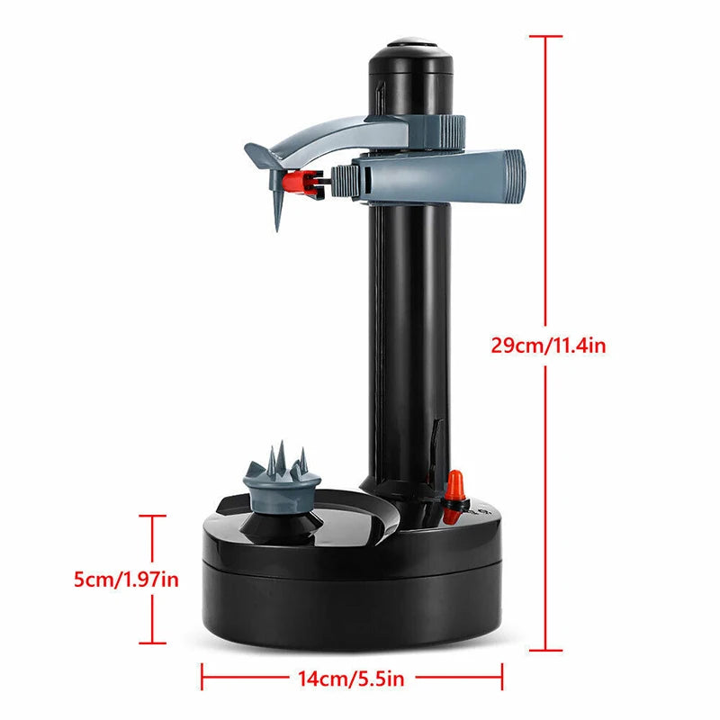 Automatic rotary peeler, fruit and vegetable peeling machine