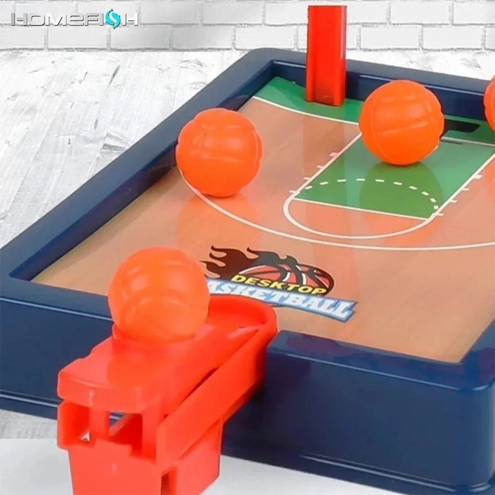 Basketball game. Portable mini game set