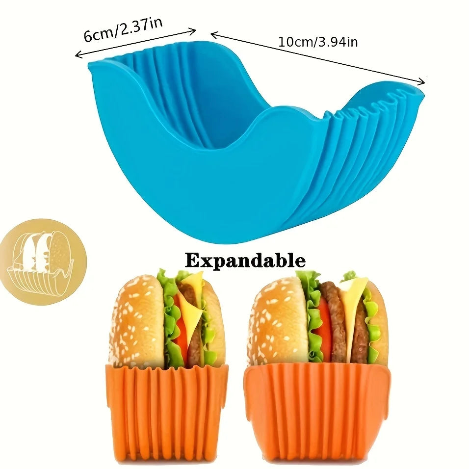 4pcs Retractable Hamburger Holders,