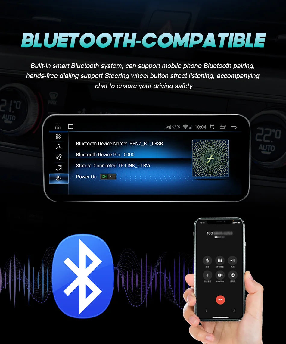 Car Radio with Touch Screen and GPS