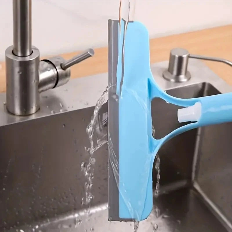 3 in 1 Multifunctional Glass Scraper for Home Use with Watering Can