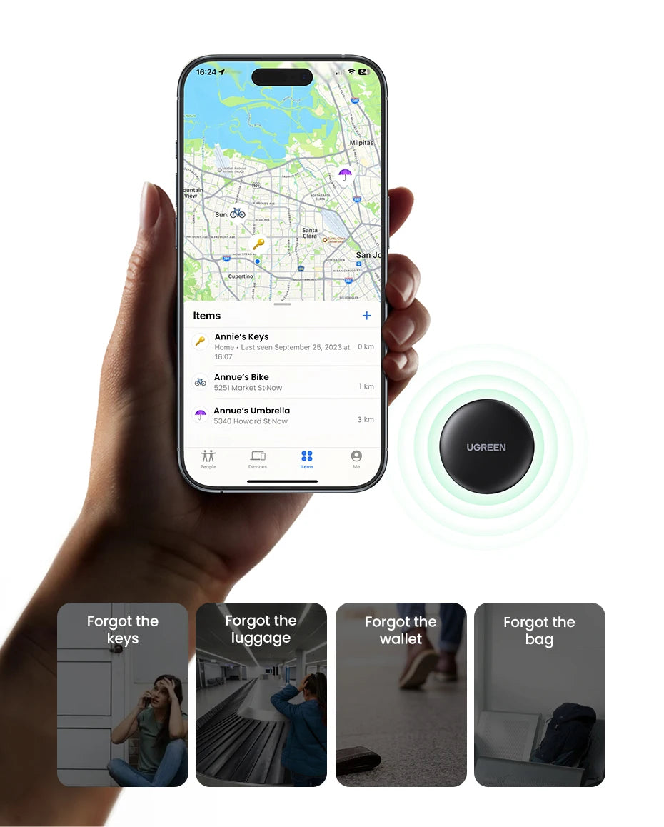 Find My Key Bluetooth GPS Tracker for Earphones and Luggage iOS App