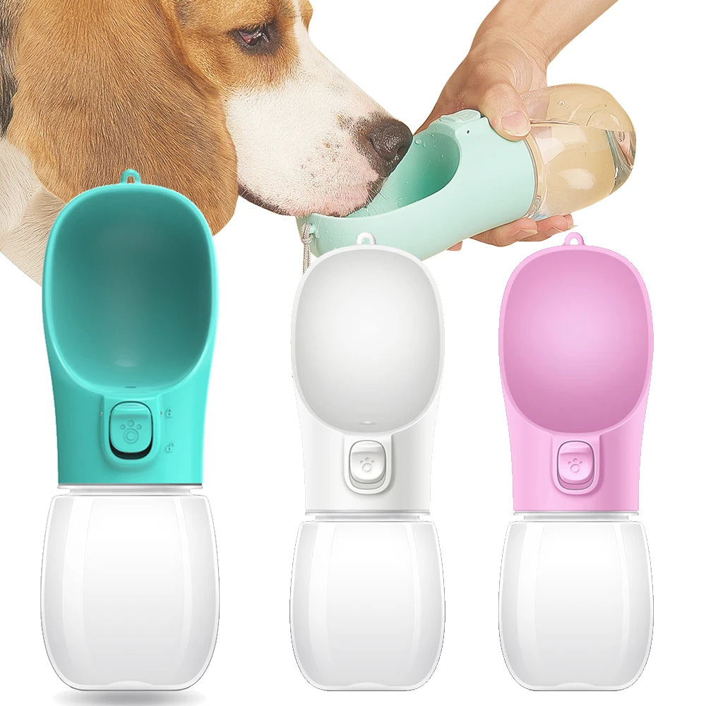 Portable Leak Proof Water Bottle for Dogs Cats Small Large Drinking Bowls