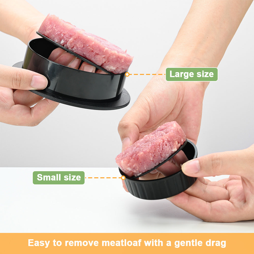 Non-stick round meat press machine