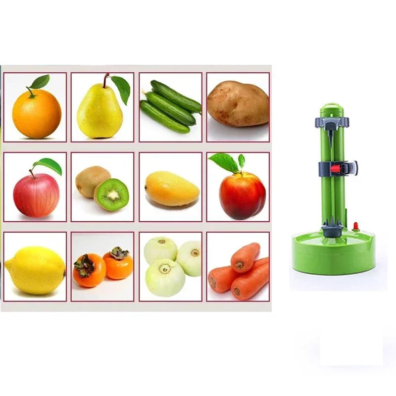 Automatic rotary peeler, fruit and vegetable peeling machine