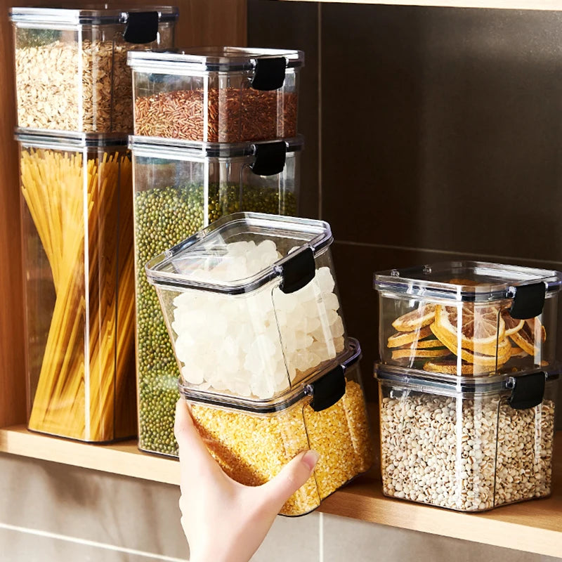 Airtight Plastic Grain Storage Set