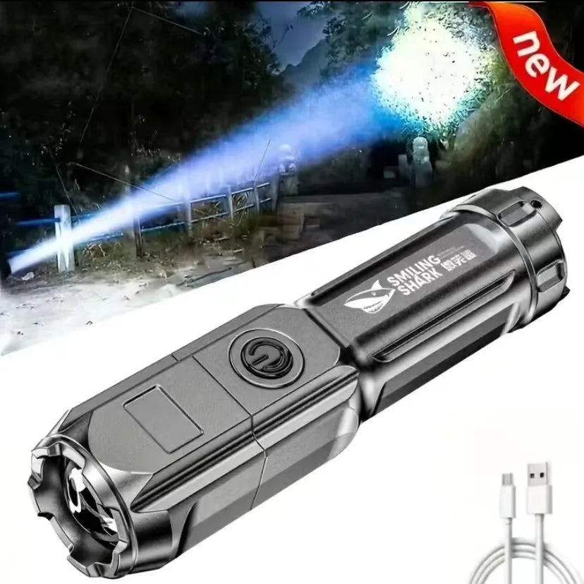 Rechargeable Powerful LED Flashlight