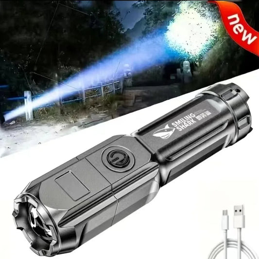 Rechargeable Powerful LED Flashlight