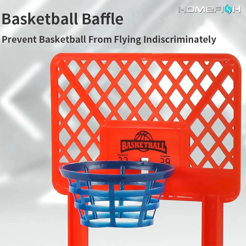 Basketball game. Portable mini game set