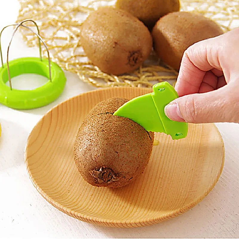 Stainless Steel Quick Peeler and Slicer for Kiwi Fruit