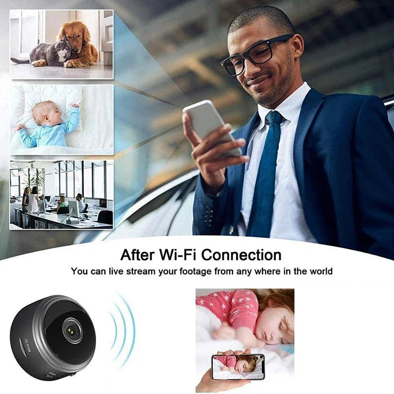 HD Wireless Audio Indoor Home WiFi Security Camera