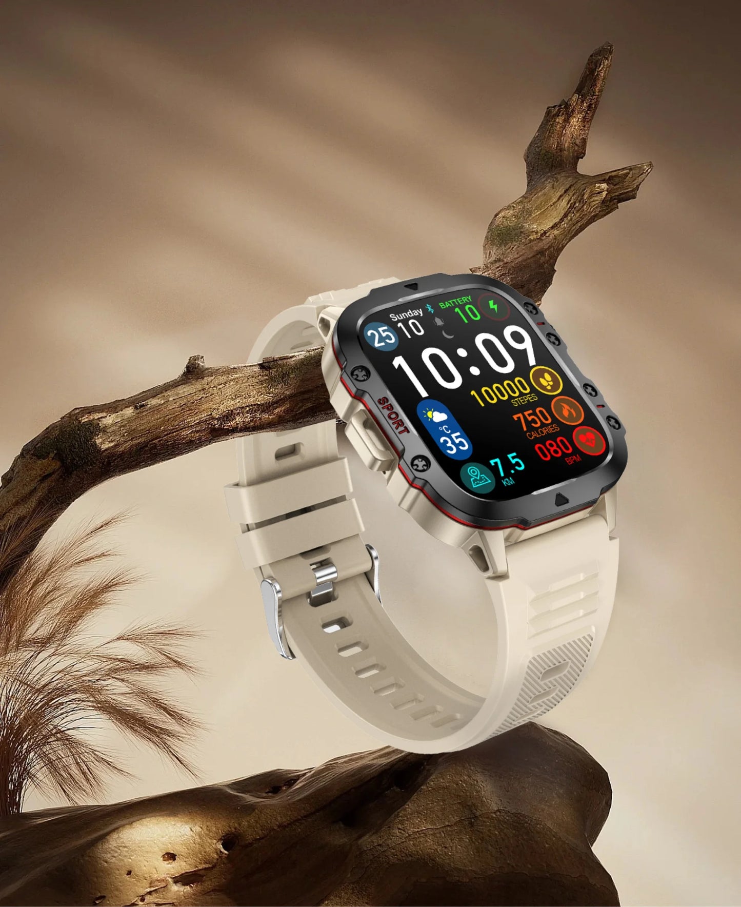 GPS Heart Rate Watch Waterproof