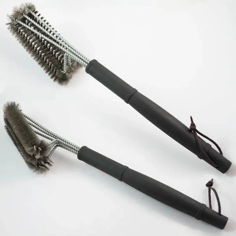 Grill Cleaning Brush, Stainless Steel Bristles,