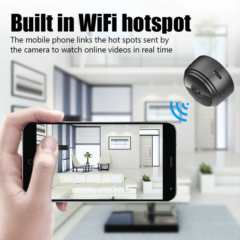 HD Wireless Audio Indoor Home WiFi Security Camera