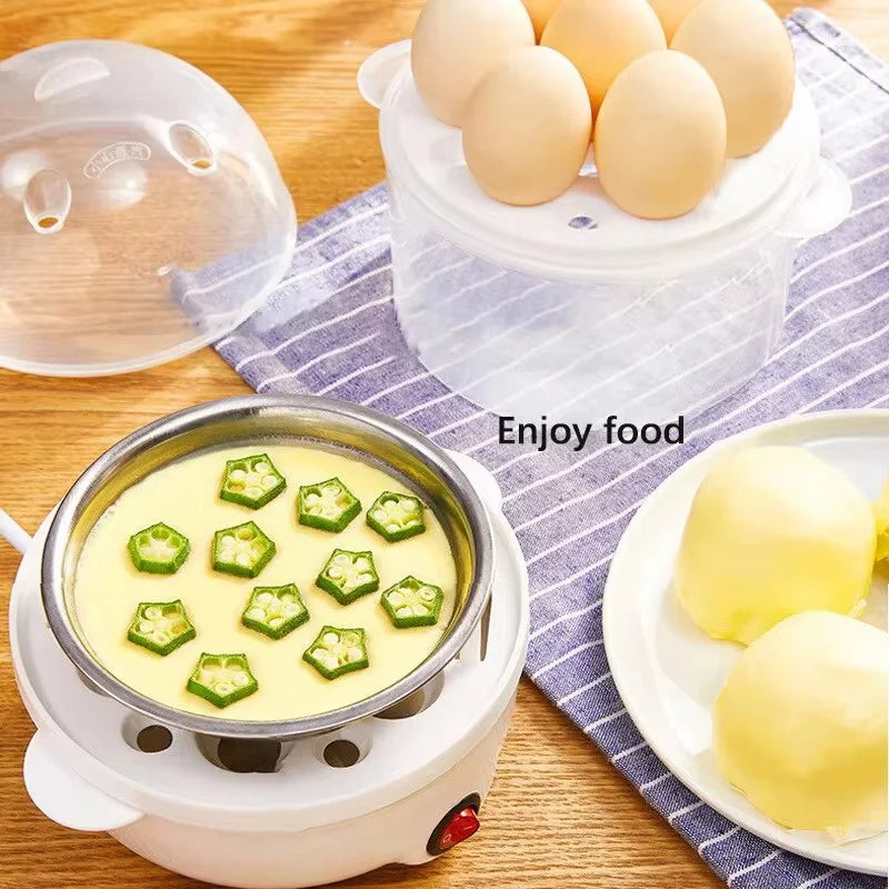 220V Multifunctional Electric Steamer Double Layer