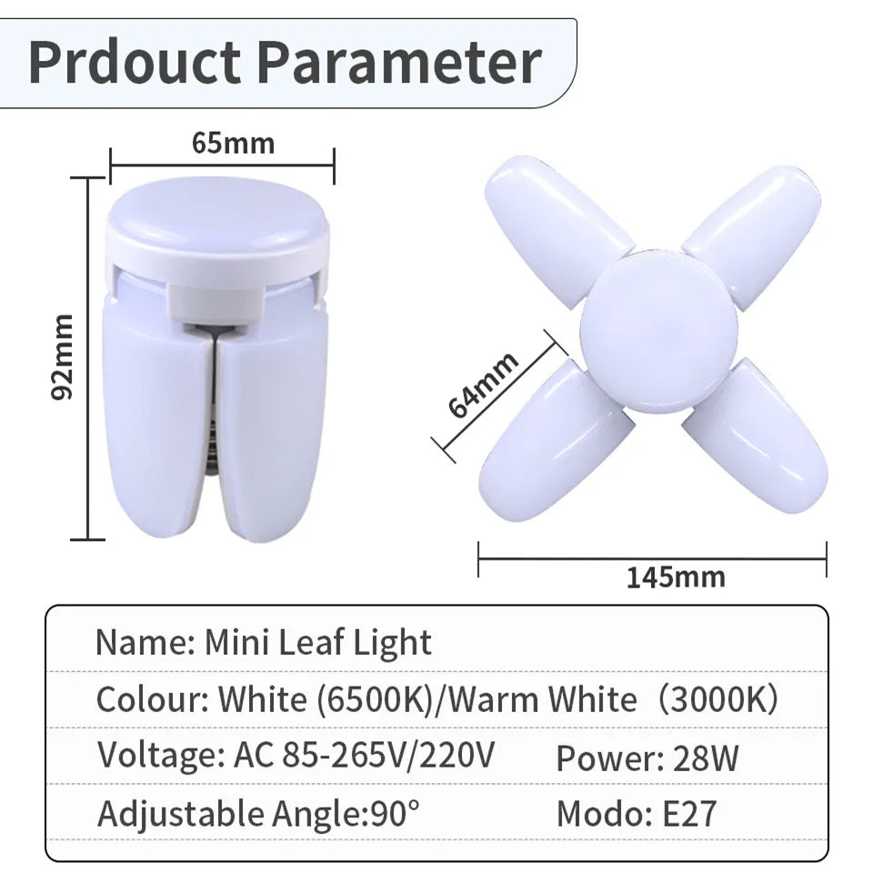 28W LED Fan Light