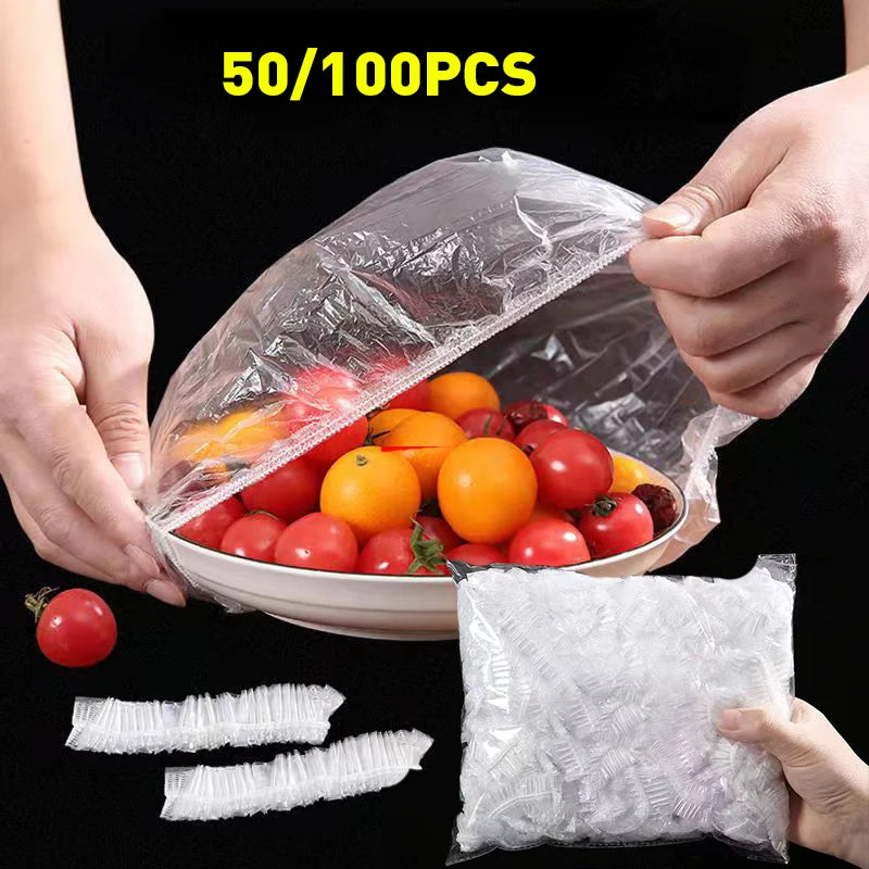 Reusable food cover, plastic wrap