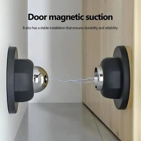 Strong Magnetic Anti-collision Silicone Door Stopper