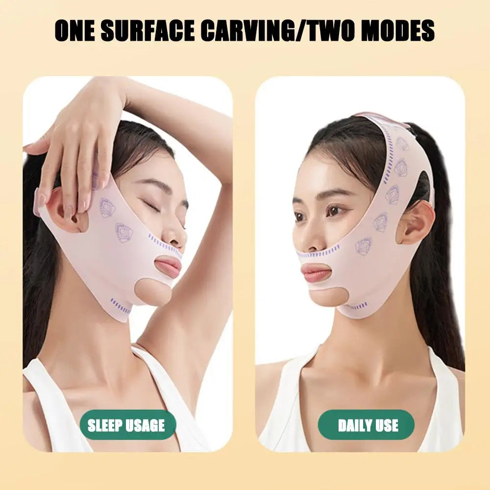 V-Shape Chin and Cheek Slimming Bandage, Anti-Wrinkle Face Lift Belt,