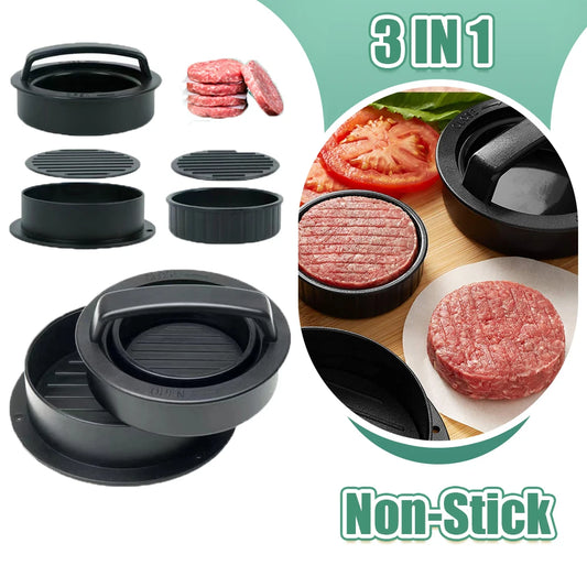 Non-stick round meat press machine