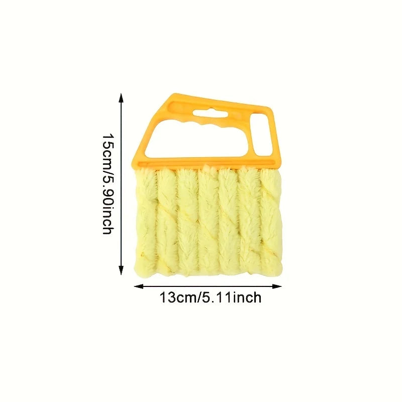 Curtain and window cleaning brush,