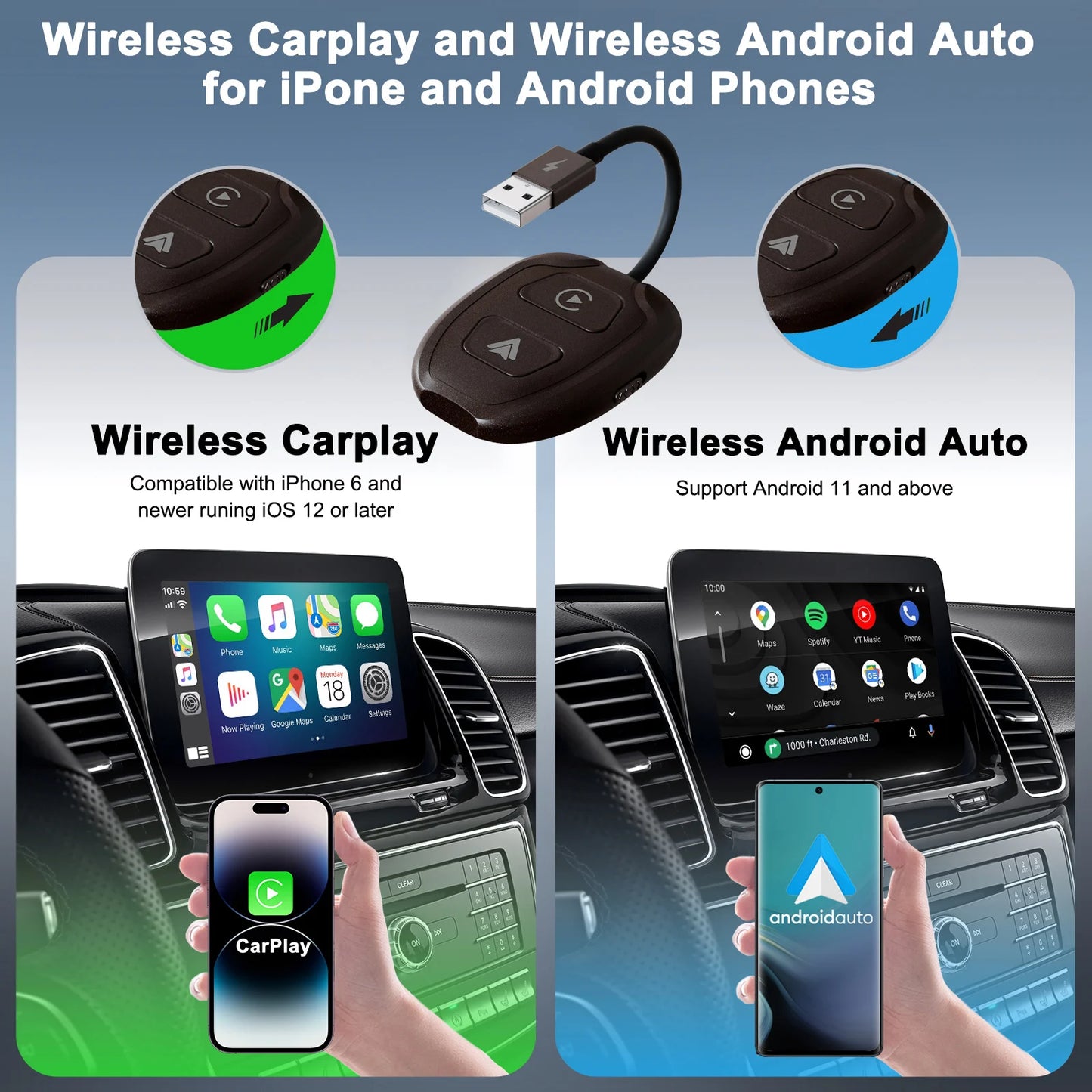 Wireless car adapter