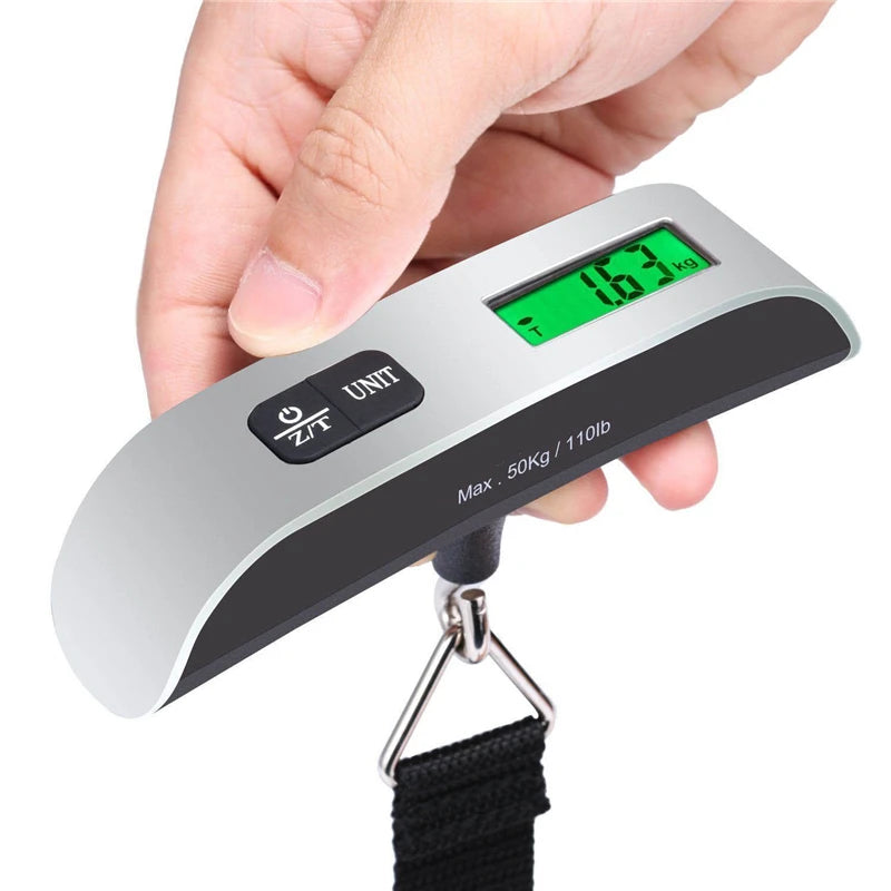 110lb/50kg LCD Digital Portable Luggage Scale