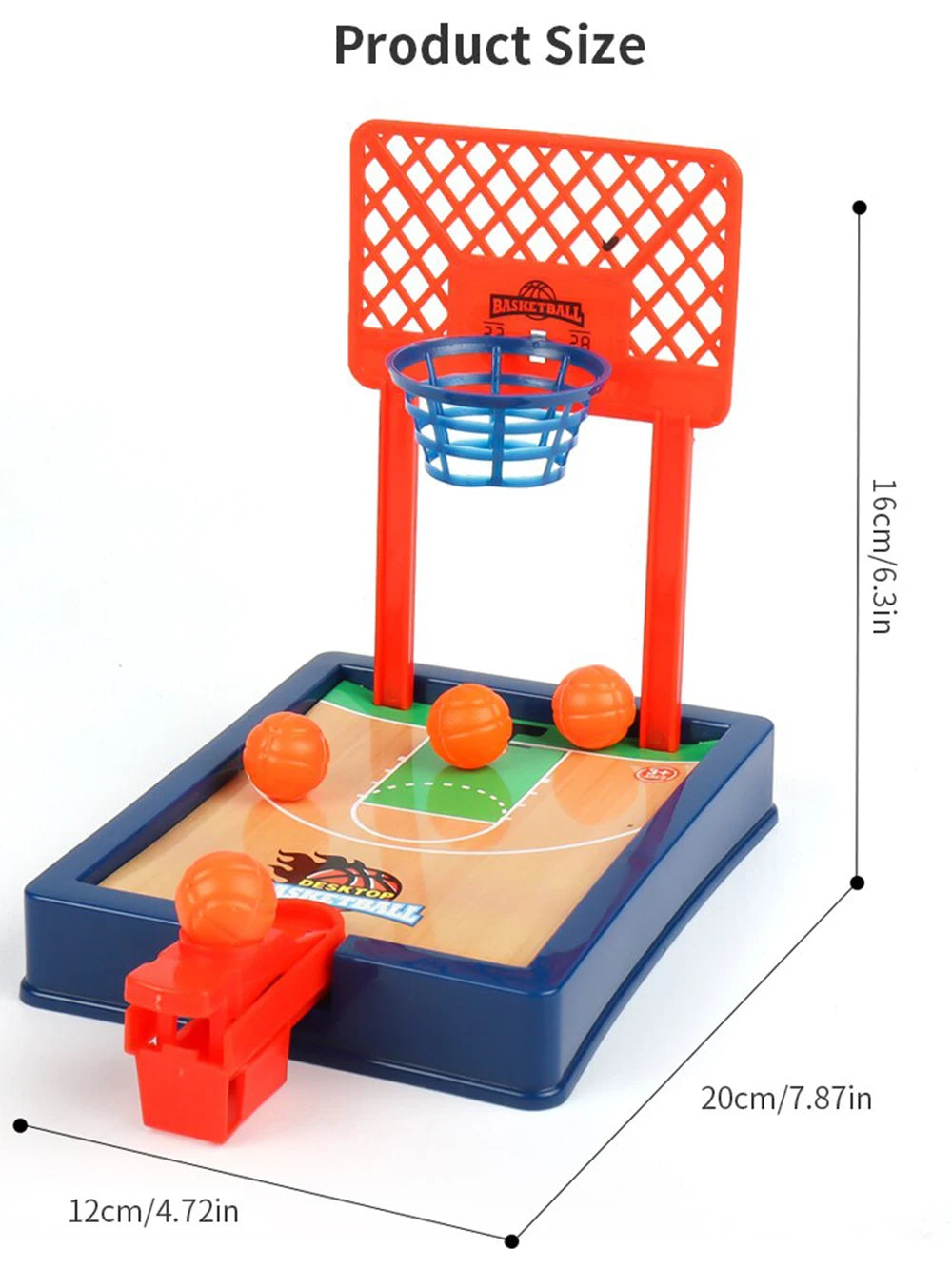 Basketball game. Portable mini game set