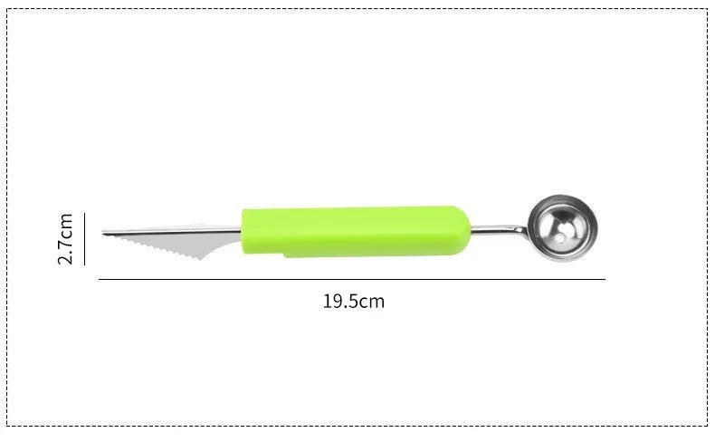 Fruit cutter, pulp separator