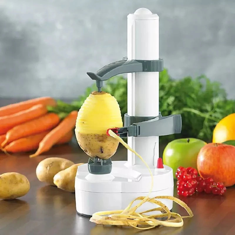 Automatic rotary peeler, fruit and vegetable peeling machine