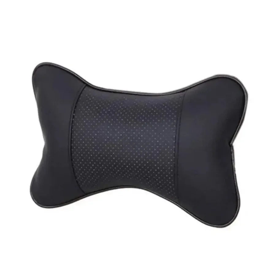 Faux Leather Car Neck Pillows