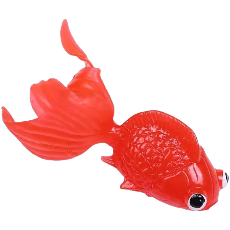 Set of 10 Strong Aquatic Goldfish for Kids Decoration