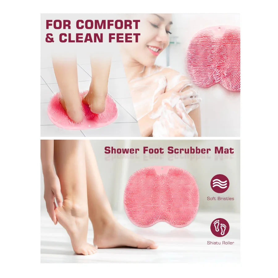 Foot Exfoliating Bath and Back Washing Mat