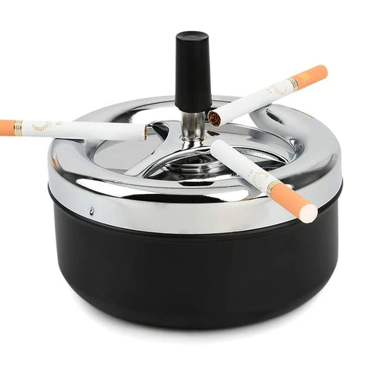 Metal ashtray,