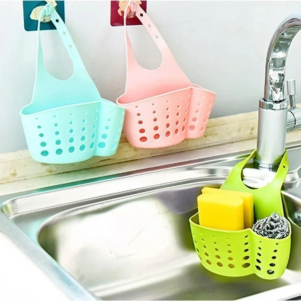 Tool holder, drain faucet holder,