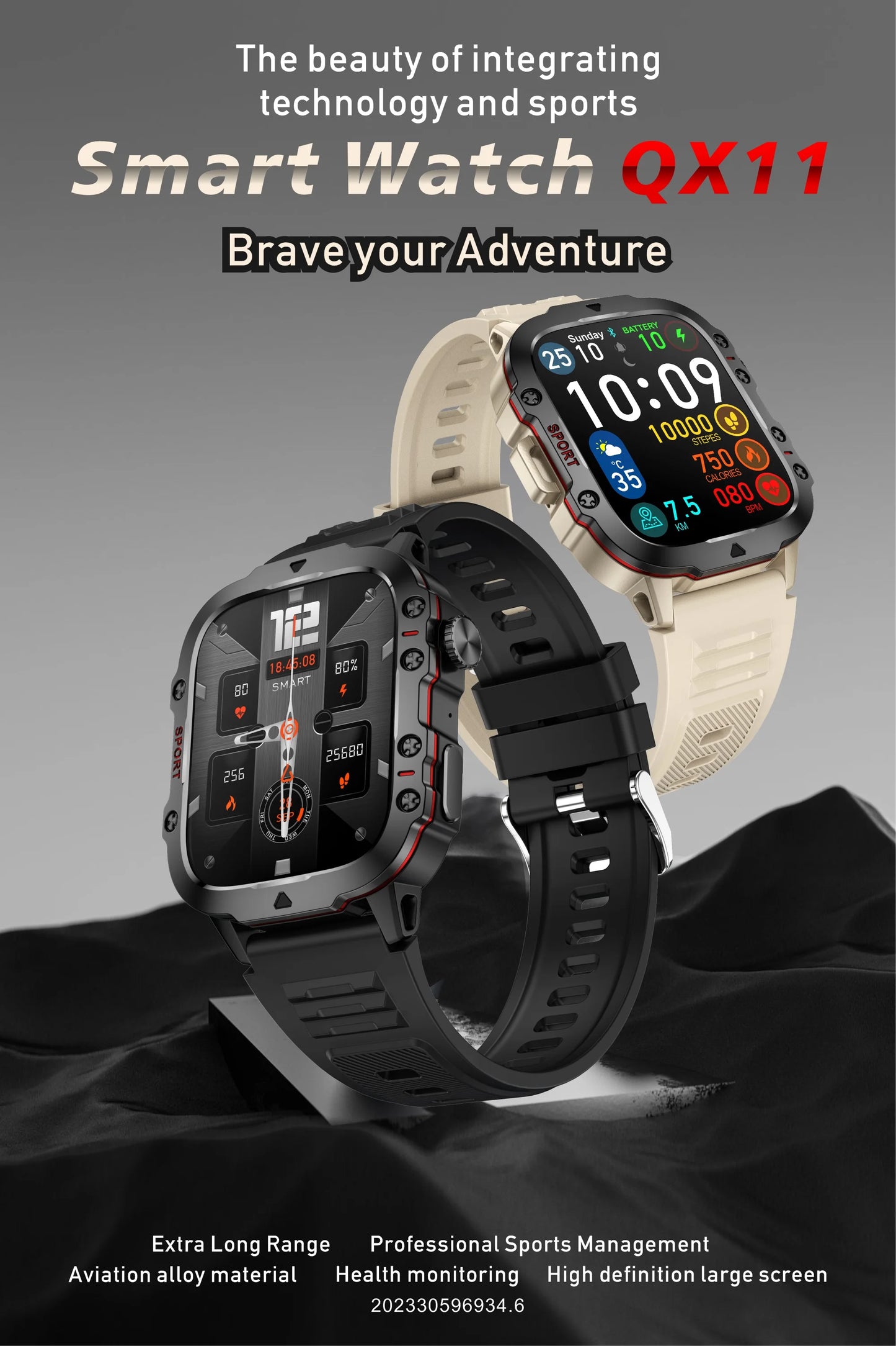 GPS Heart Rate Watch Waterproof