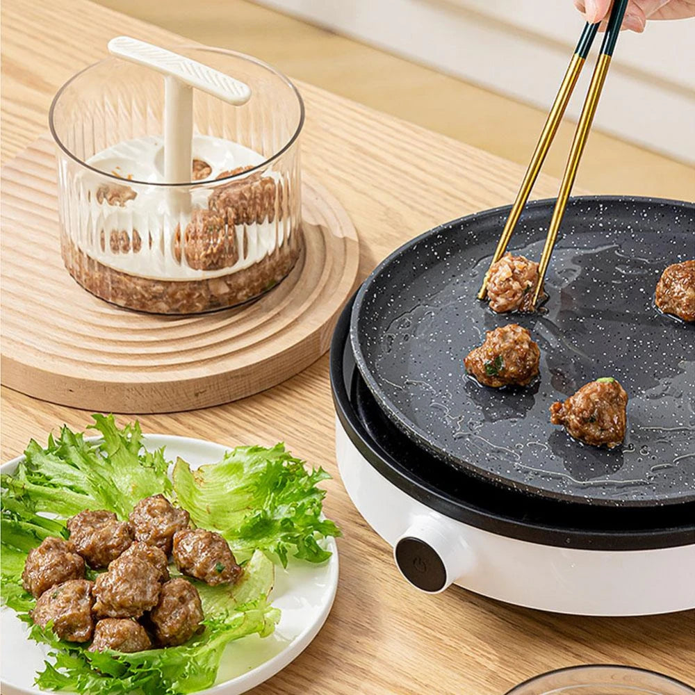 Meatball Press Molds, Make Fried Meatballs at Home