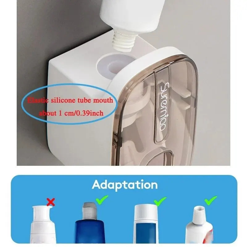 Automatic Toothpaste Dispenser Single Piece