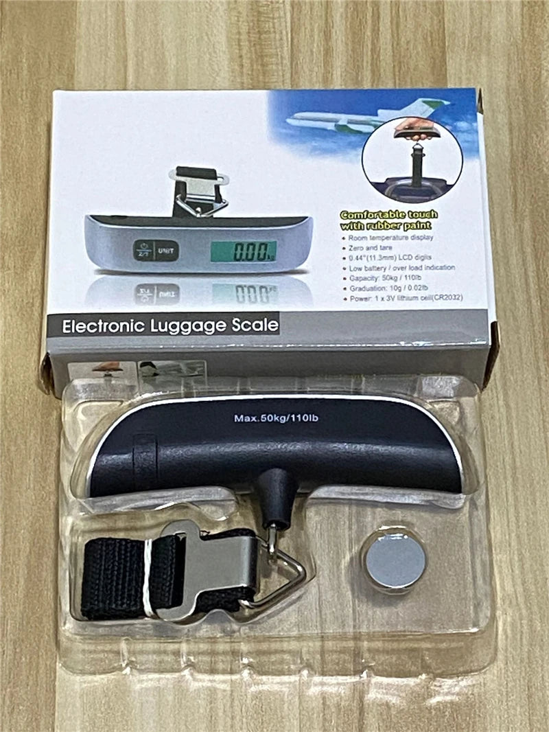 110lb/50kg LCD Digital Portable Luggage Scale