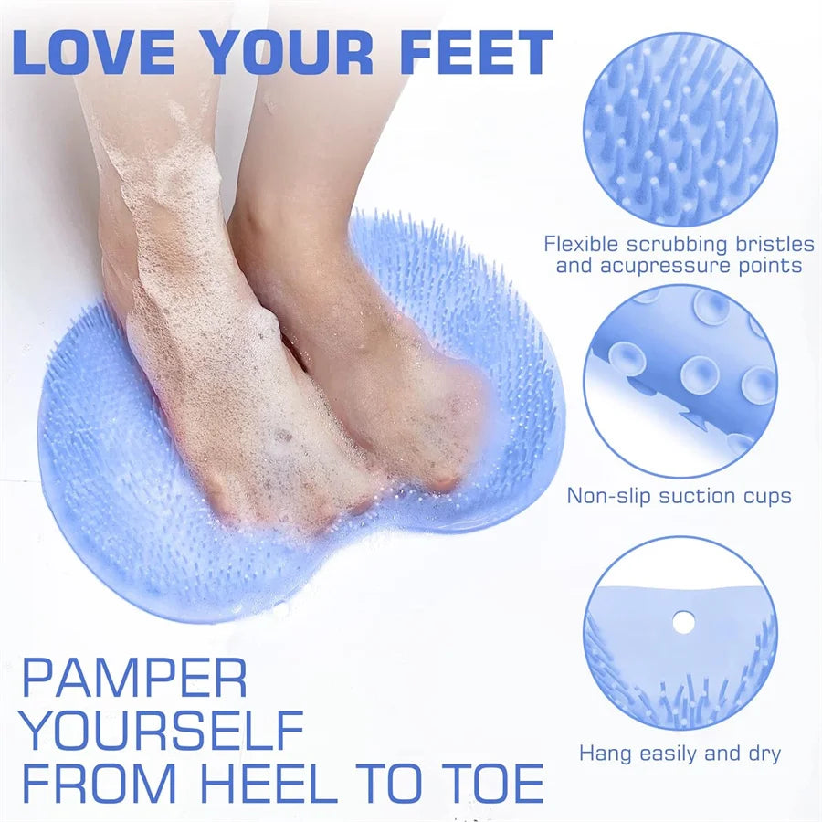 Foot Exfoliating Bath and Back Washing Mat