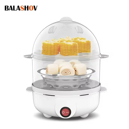 220V Multifunctional Electric Steamer Double Layer